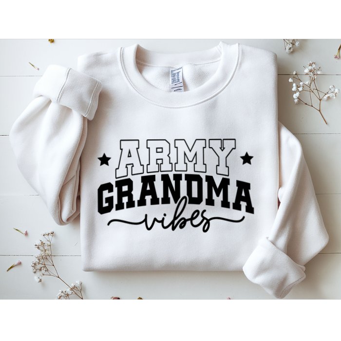 Army Grandma Vibes Sweatshirt