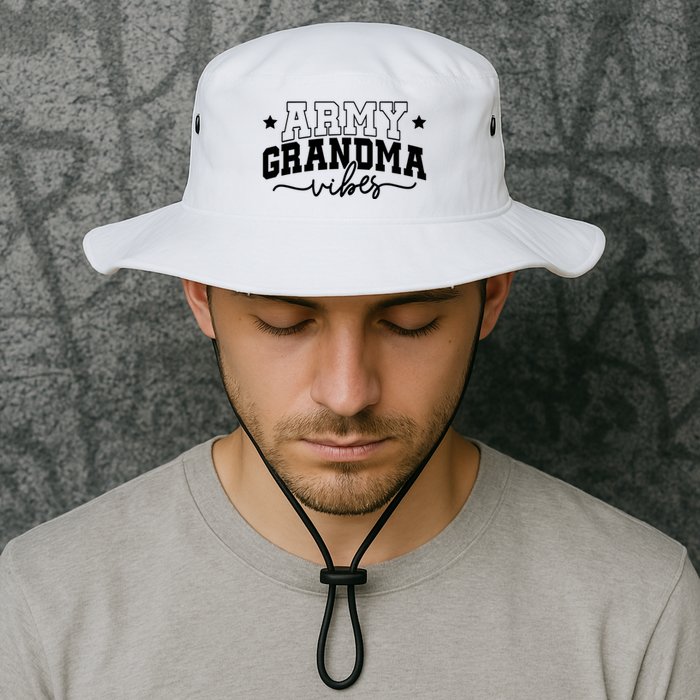 Army Grandma Vibes Bucket Hat