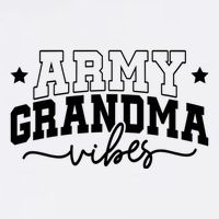 Army Grandma Vibes Bucket Hat