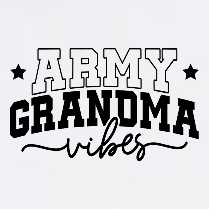 Army Grandma Vibes Bucket Hat