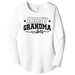 Army Grandma Vibes Women's Perfect Tri Tunic Long Sleeve Shirt