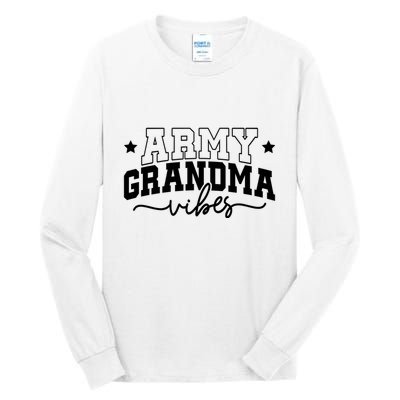 Army Grandma Vibes Tall Long Sleeve T-Shirt