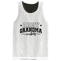 Army Grandma Vibes Mesh Reversible Basketball Jersey Tank
