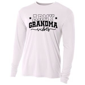 Army Grandma Vibes Cooling Performance Long Sleeve Crew