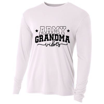 Army Grandma Vibes Cooling Performance Long Sleeve Crew