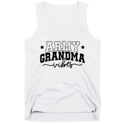 Army Grandma Vibes Tank Top