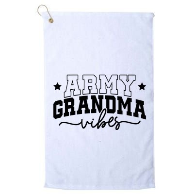 Army Grandma Vibes Golf Towel