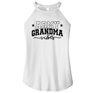 Army Grandma Vibes Women's Perfect Tri Rocker Tank