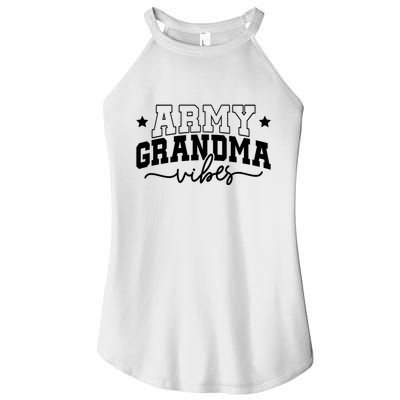 Army Grandma Vibes Women's Perfect Tri Rocker Tank
