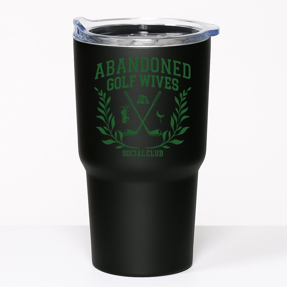 Abandoned Golf Wives Social Club Retro Golf Gift For Women Tumbler