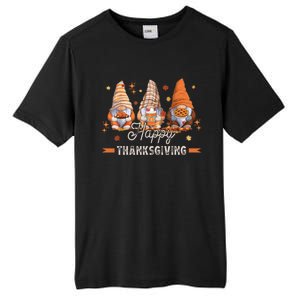 Autumn Gnomes With Harvest Happy Thanksgiving Tall Fusion ChromaSoft Performance T-Shirt