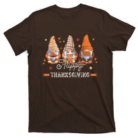 Autumn Gnomes With Harvest Happy Thanksgiving T-Shirt