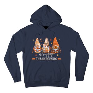 Autumn Gnomes With Harvest Happy Thanksgiving Hoodie