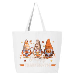 Autumn Gnomes With Harvest Happy Thanksgiving 25L Jumbo Tote