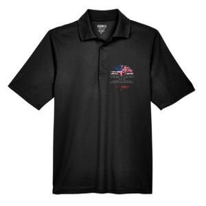 American Grown With German Roots Men's Origin Performance Pique Polo