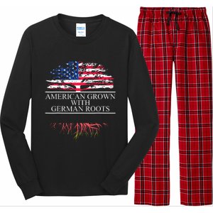 American Grown With German Roots Long Sleeve Pajama Set