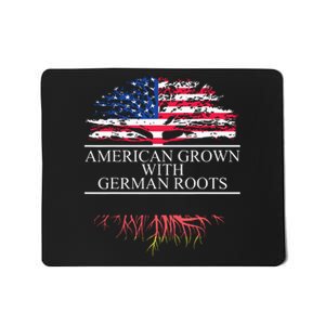 American Grown With German Roots Mousepad