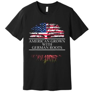 American Grown With German Roots Premium T-Shirt