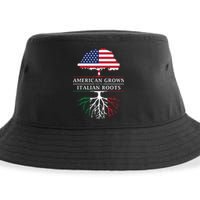 American Grown With Italian Roots Italy Sustainable Bucket Hat