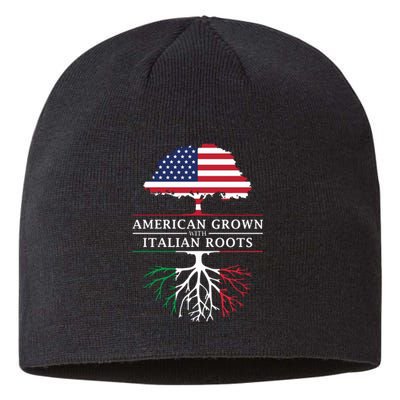 American Grown With Italian Roots Italy Sustainable Beanie