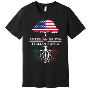 American Grown With Italian Roots Italy Premium T-Shirt