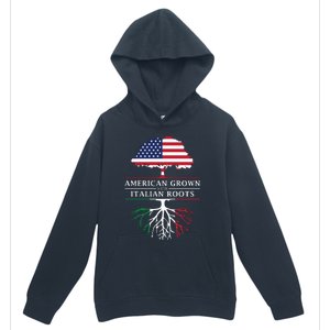 American Grown With Italian Roots Italy Urban Pullover Hoodie