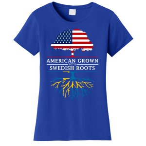 American Grown With Swedish Roots Gift Sweden Gift Women's T-Shirt