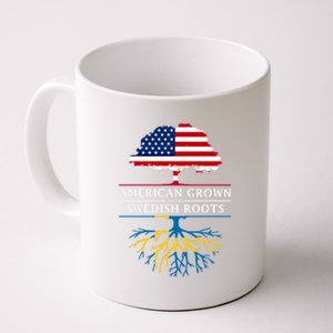 American Grown With Swedish Roots Gift Sweden Gift Coffee Mug