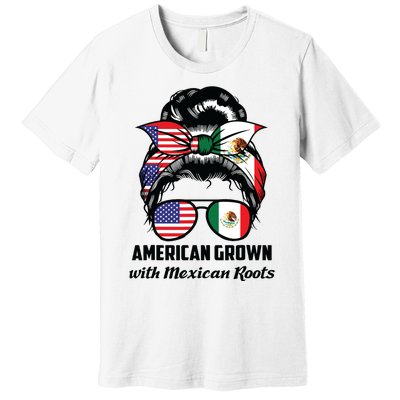 American Grown With Mexican Roots Mexican Premium T-Shirt