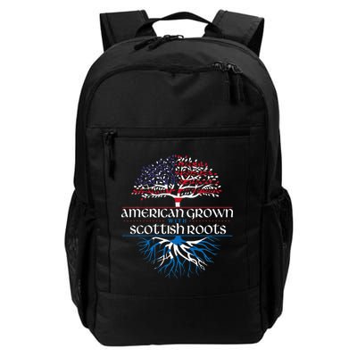 American Grown With Scottish Roots Scotland Pride Heritage Backpack