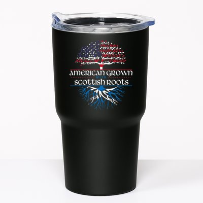 American Grown With Scottish Roots Scotland Pride Heritage Tumbler