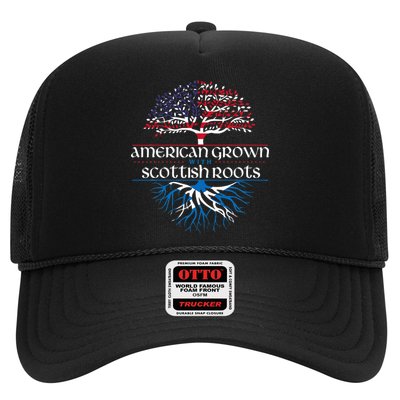 American Grown With Scottish Roots Scotland Pride Heritage Hat