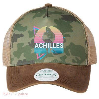 Achilles Greek Warrior Ancient Greek Mythology Retro Legacy Tie Dye Trucker Hat