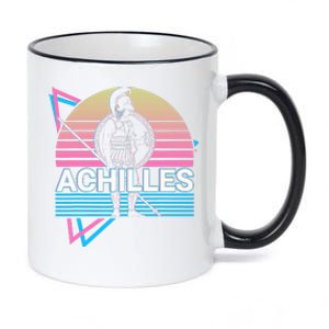 Achilles Greek Warrior Ancient Greek Mythology Retro 11oz Black Color Changing Mug