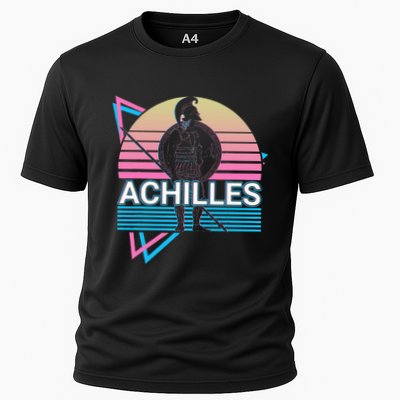 Achilles Greek Warrior Ancient Greek Mythology Retro Performance Shirt