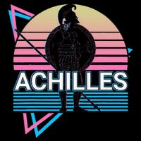 Achilles Greek Warrior Ancient Greek Mythology Retro Cooling Performance Crew T-Shirt