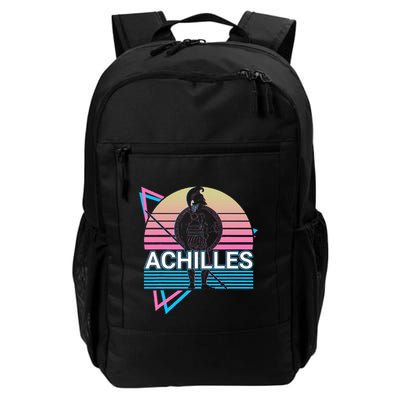 Achilles Greek Warrior Ancient Greek Mythology Retro Backpack