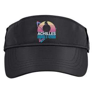 Achilles Greek Warrior Ancient Greek Mythology Retro Adult Drive Performance Visor