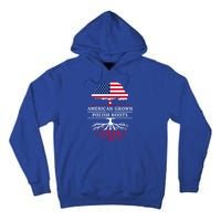 American Grown With Polish Roots Gift Poland Gift Tall Hoodie