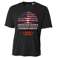 American Grown With German Roots Family Heritage Germany Cooling Performance Crew T-Shirt