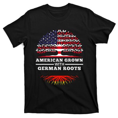 American Grown With German Roots Family Heritage Germany T-Shirt