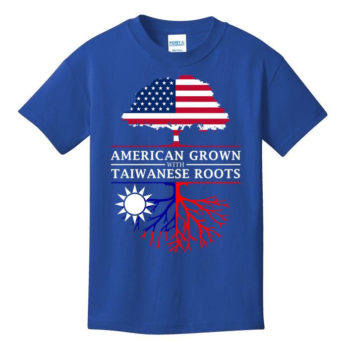 American Grown With Taiwanese Roots Gift Taiwan Gift Kids T-Shirt