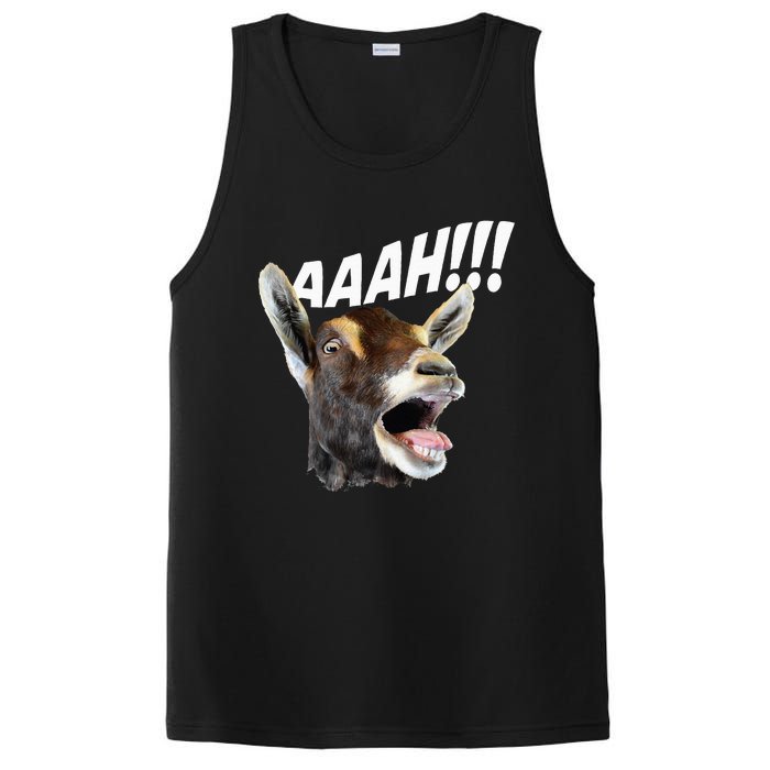 Aaah Goat Whisperer Rancher Farm Animal Farmer Halloween PosiCharge Competitor Tank