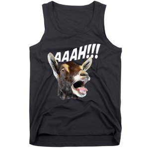 Aaah Goat Whisperer Rancher Farm Animal Farmer Halloween Tank Top