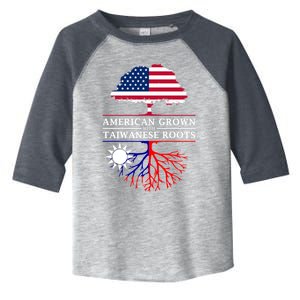 American Grown With Taiwanese Roots Gift Taiwan Gift Toddler Fine Jersey T-Shirt