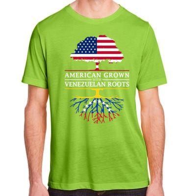 American Grown With Venezuelan Roots Adult ChromaSoft Performance T-Shirt