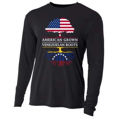 American Grown With Venezuelan Roots Cooling Performance Long Sleeve Crew