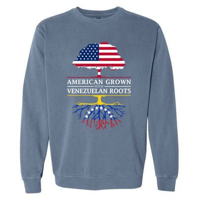 American Grown With Venezuelan Roots Garment-Dyed Sweatshirt