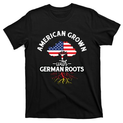 American Grown With German Roots German Heritage Germany T-Shirt