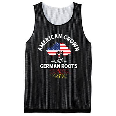 American Grown With German Roots German Heritage Germany Mesh Reversible Basketball Jersey Tank